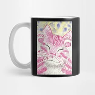 Happy Cat pink Mug